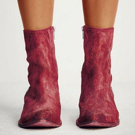 Escarpins rétro en cuir à talon moyen pour femme