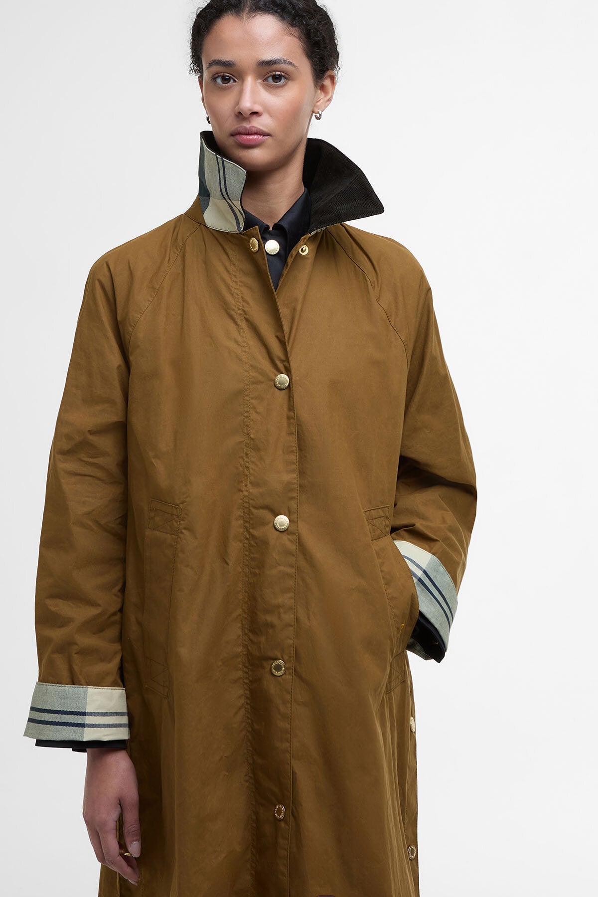 Ettie Showerproof Jacket - BREEN/ANCIENT TARTAN