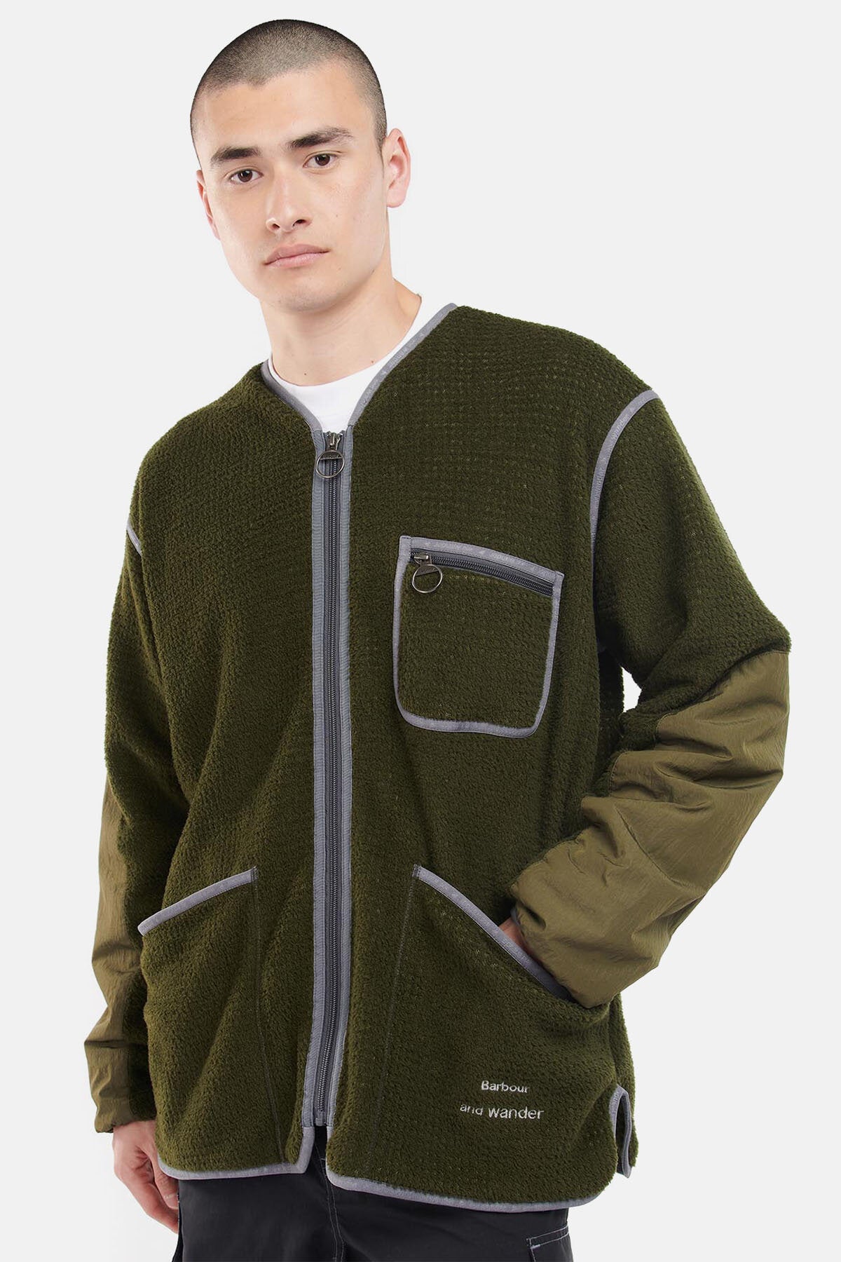 And Wander Fleece - OLIVE