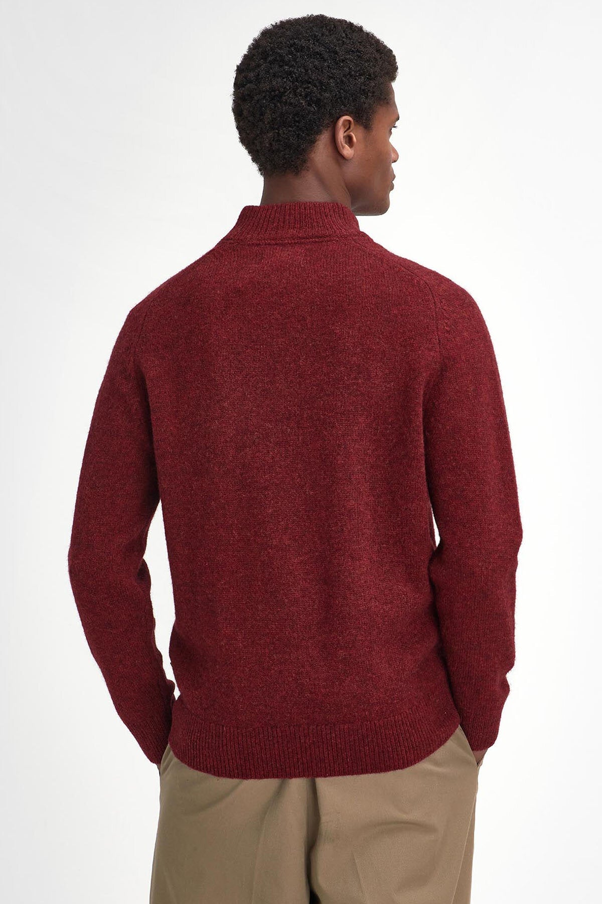 Talder Half-Zip Jumper - HIGHLAND RED