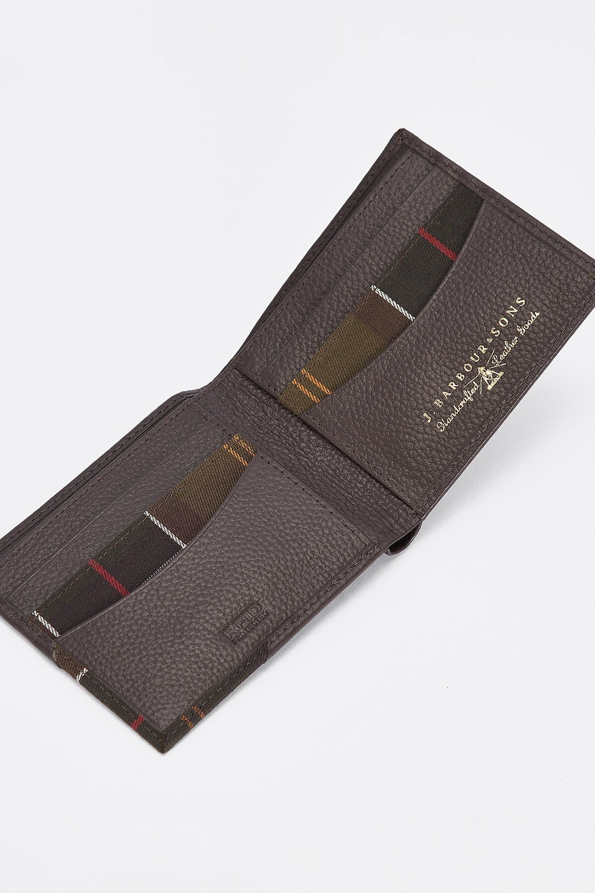 Tabert Leather Wallet - CHOCOLATE BROWN
