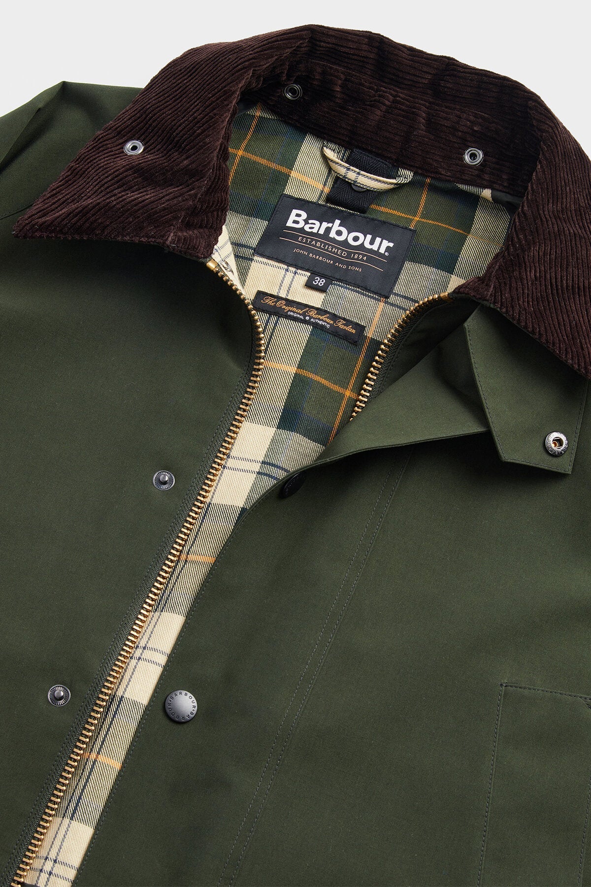 Classic Bedale Showerproof Jacket - SAGE