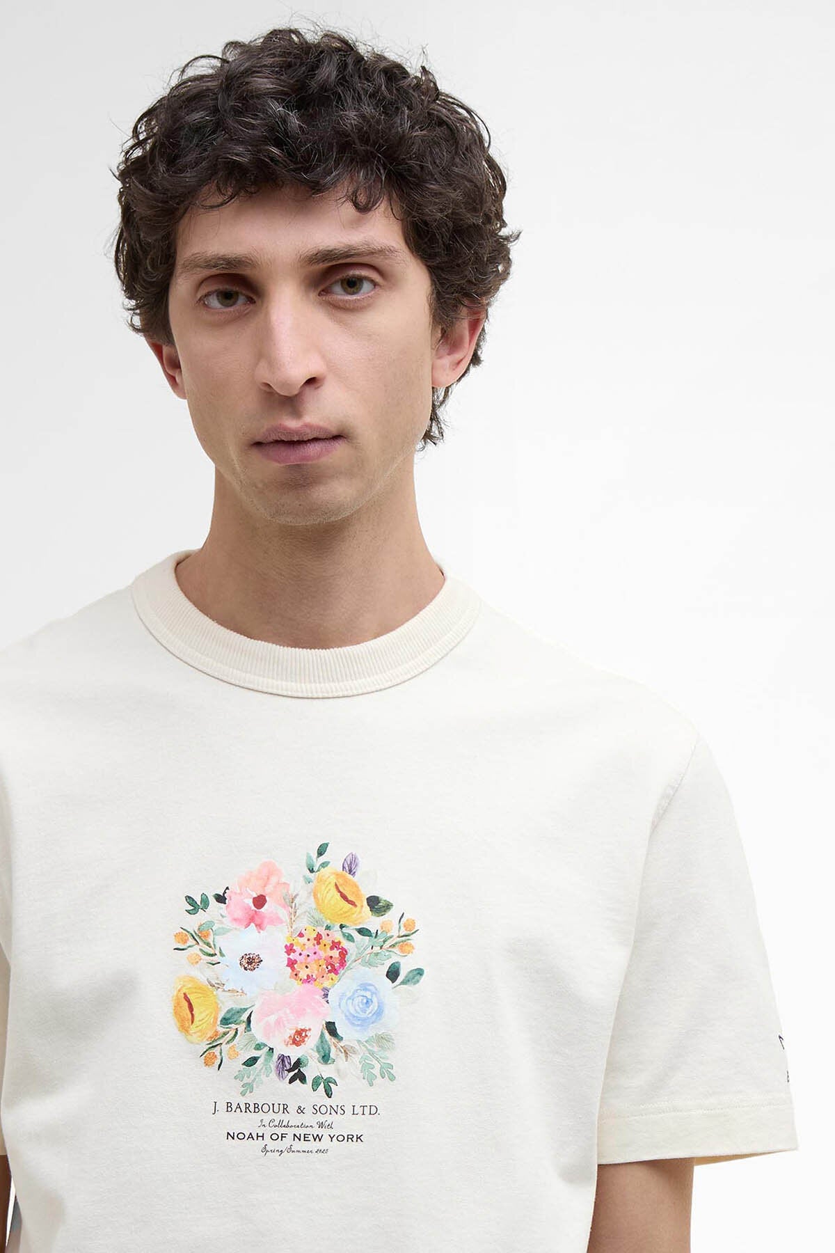 Floral T-Shirt - WHISPER WHITE