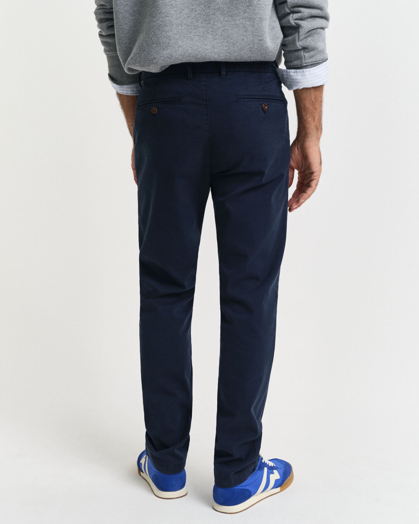 Slim Fit Dobby Structured Chinos