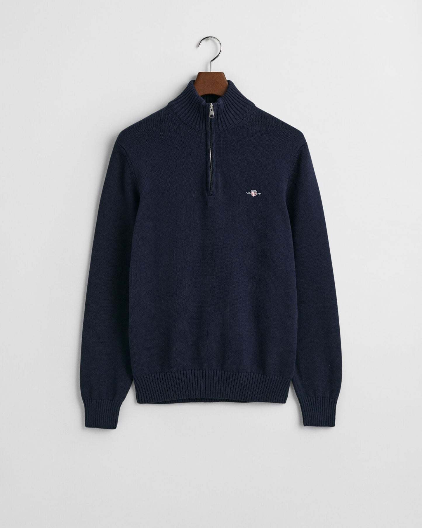 Casual Cotton Half-Zip Sweater