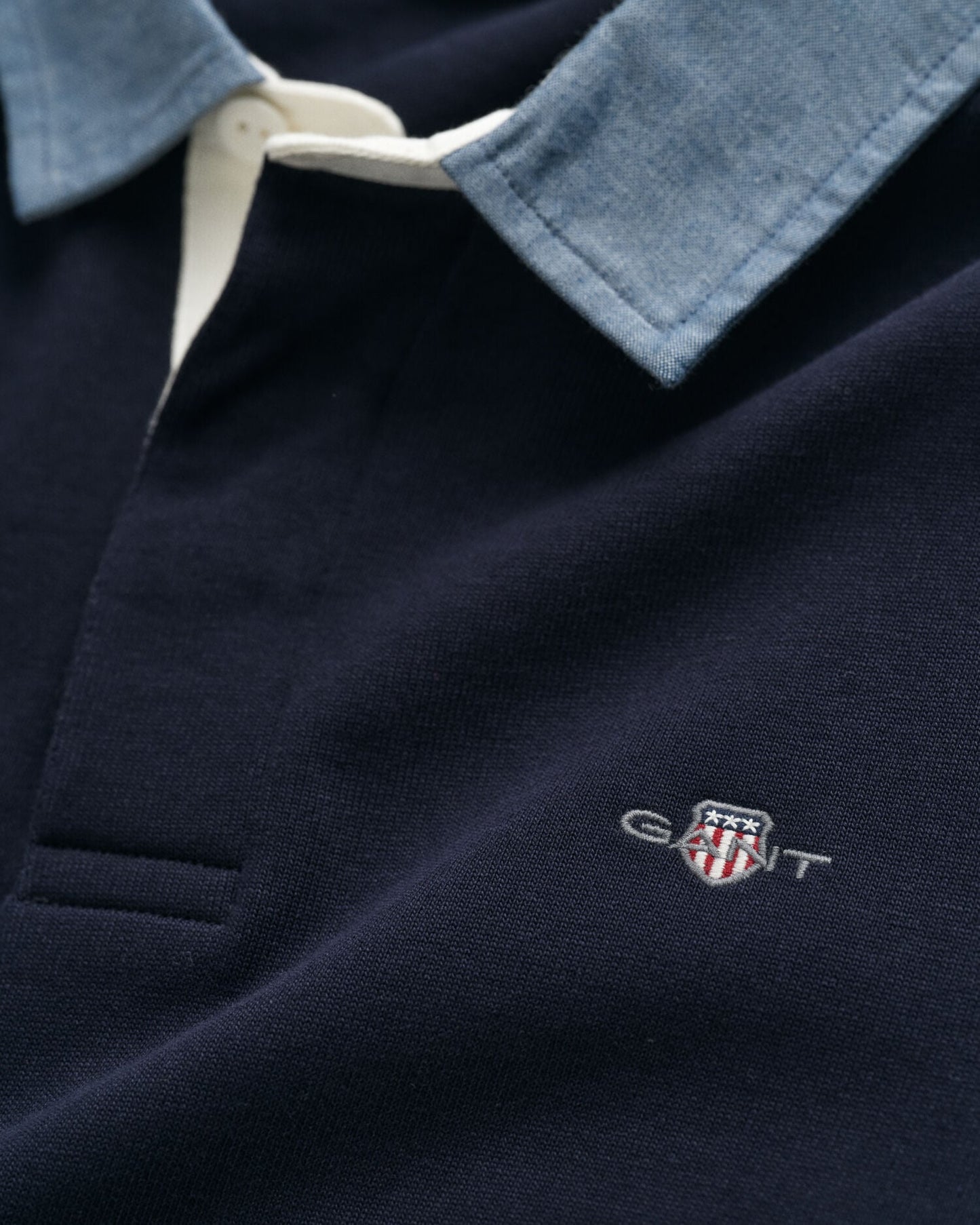 Chambray Collar Heavy Rugger