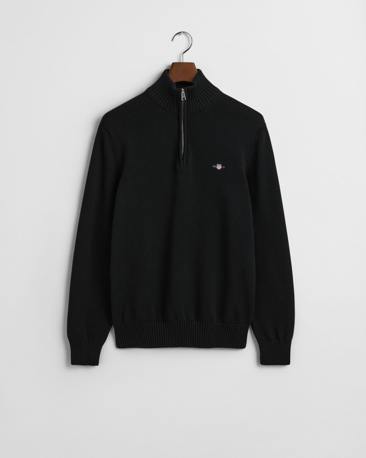 Casual Cotton Half-Zip Sweater