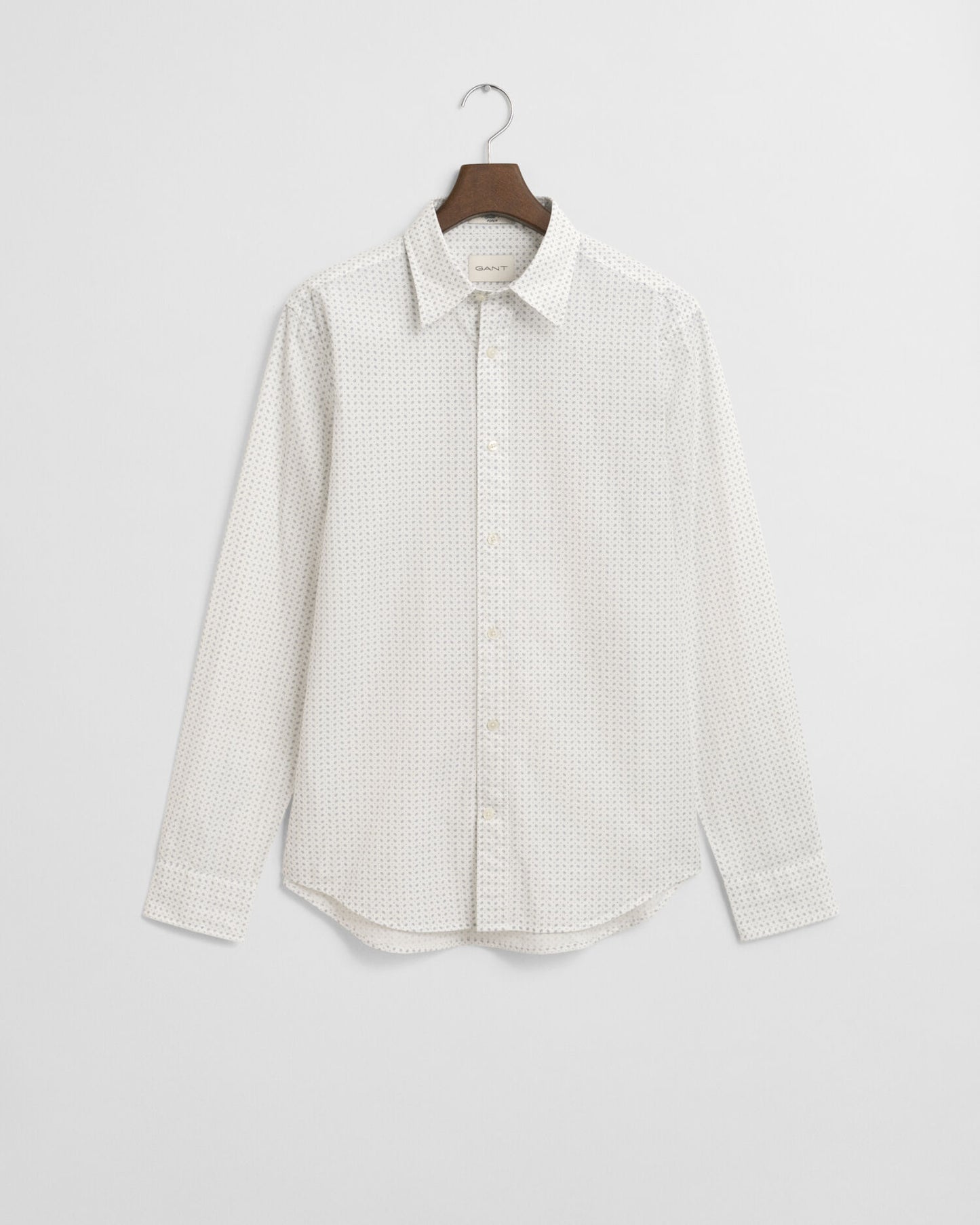 Regular Fit Micro Print Shirt