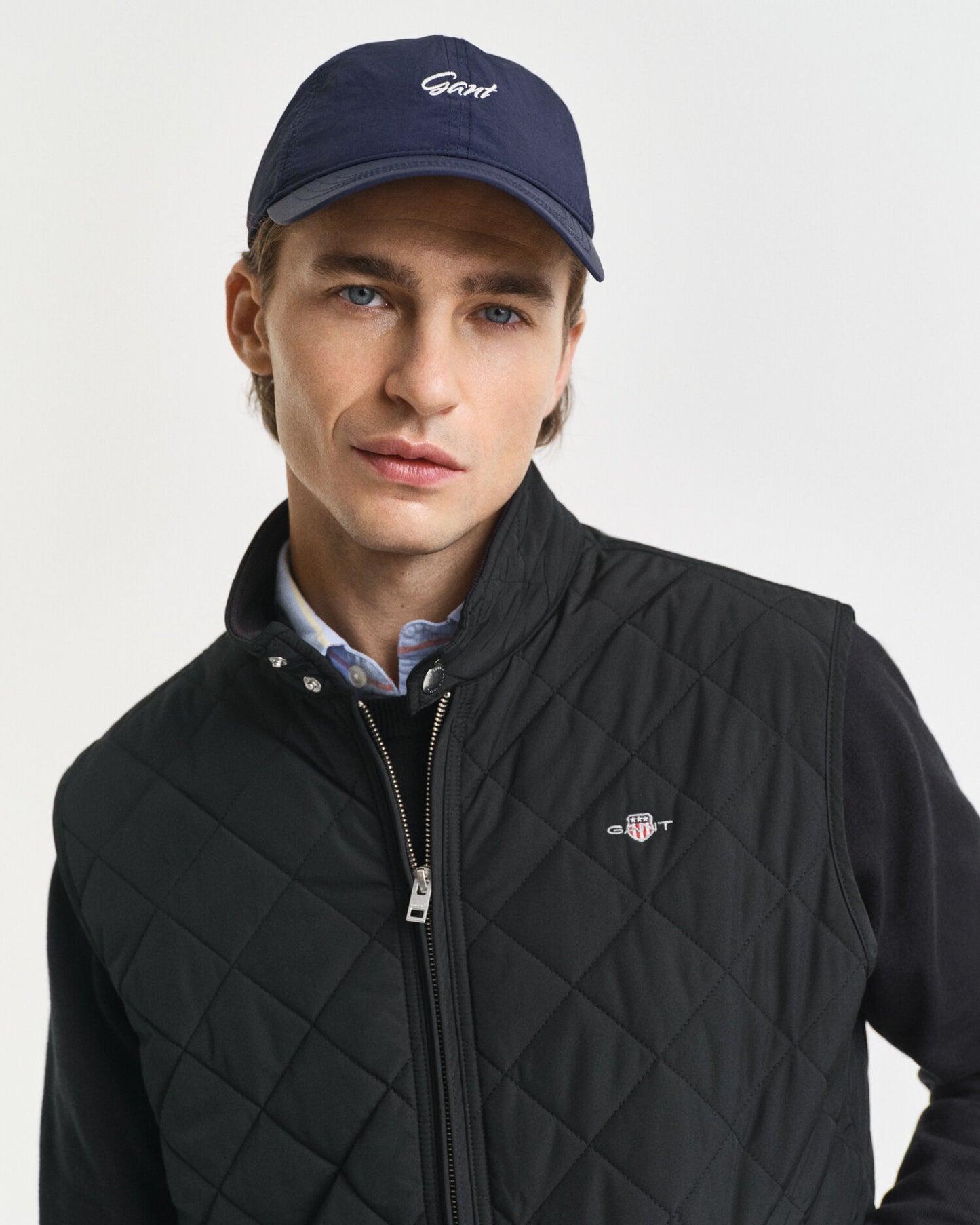 Quilted Windcheater Vest