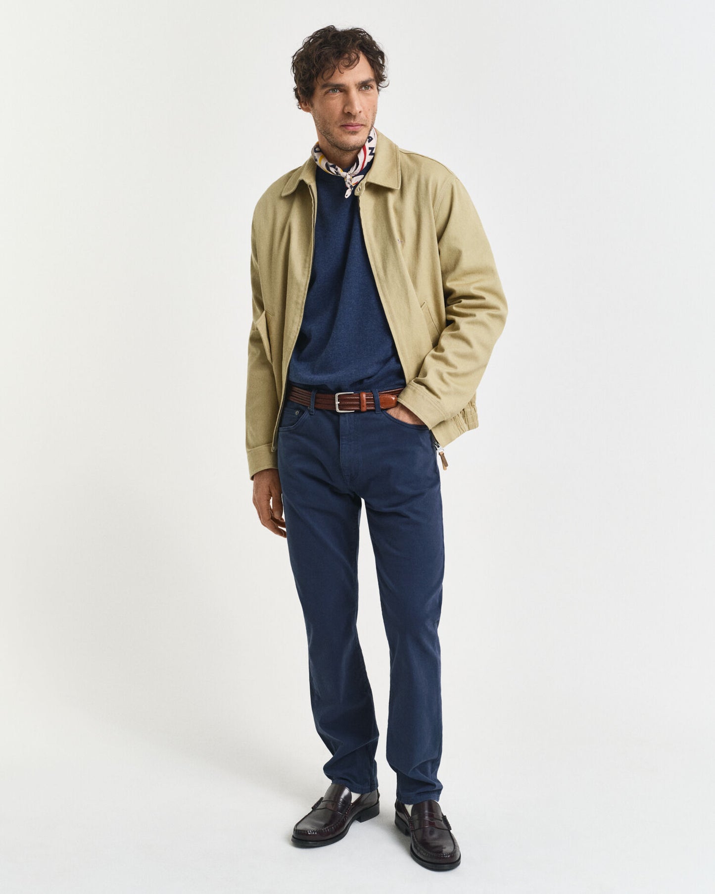 Classic Cotton Crew Neck Sweater