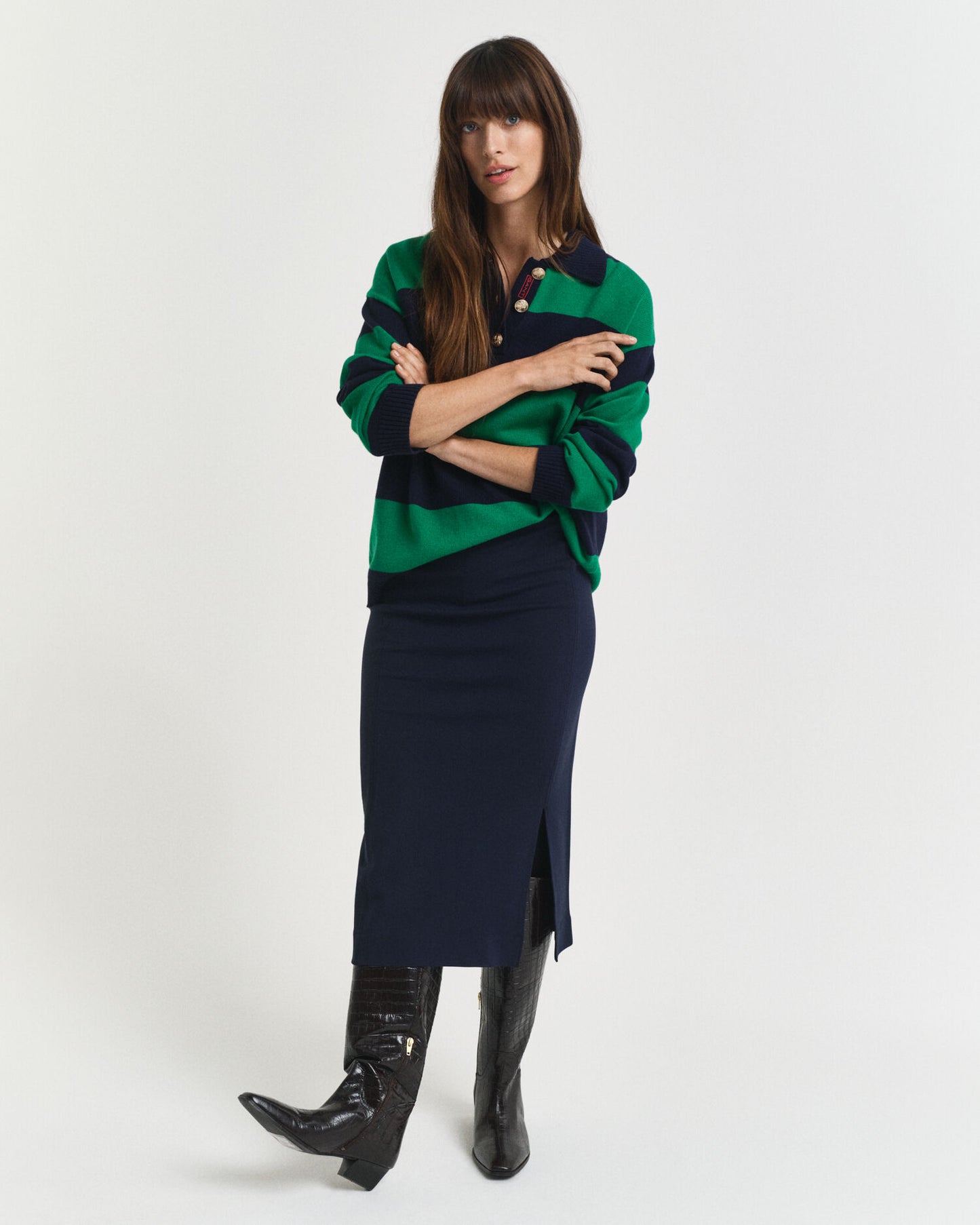 Jersey Pencil Skirt