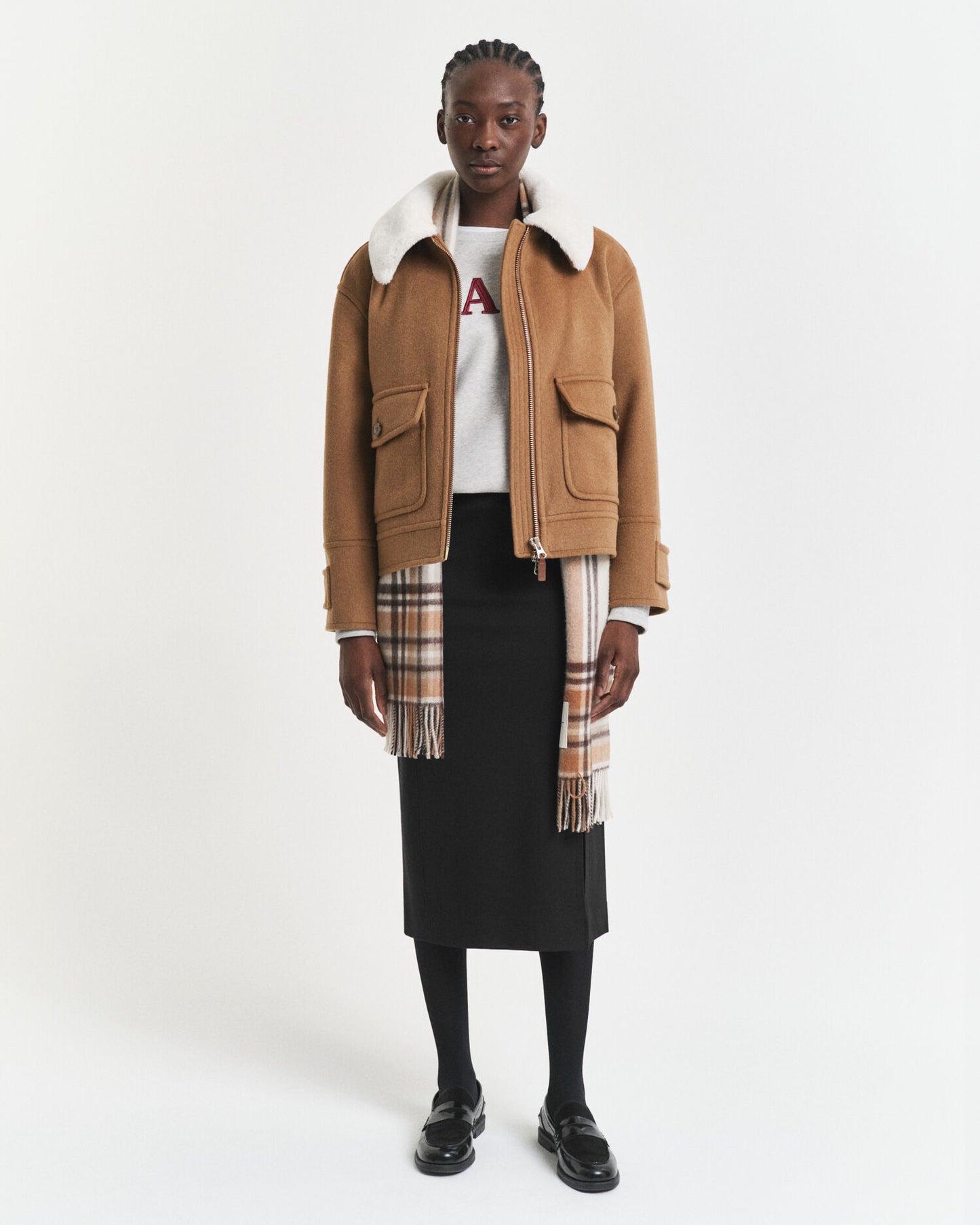 Jersey Pencil Skirt