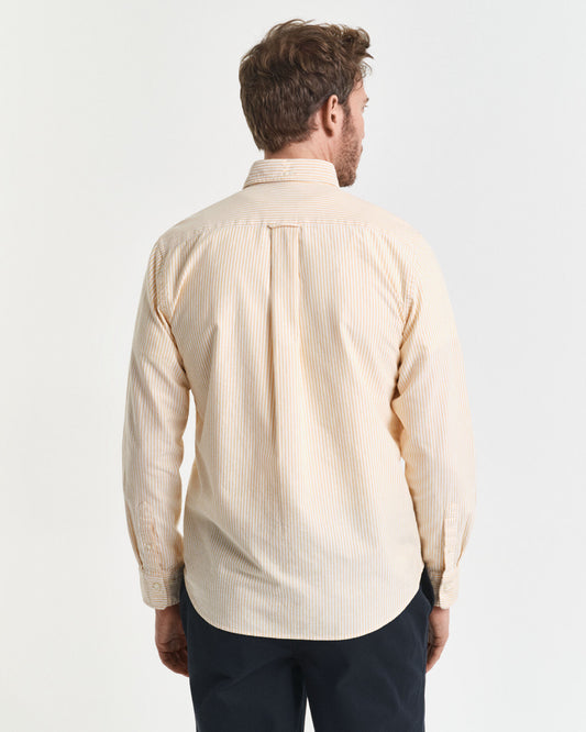Regular Fit Banker Stripe Classic Oxford Shirt