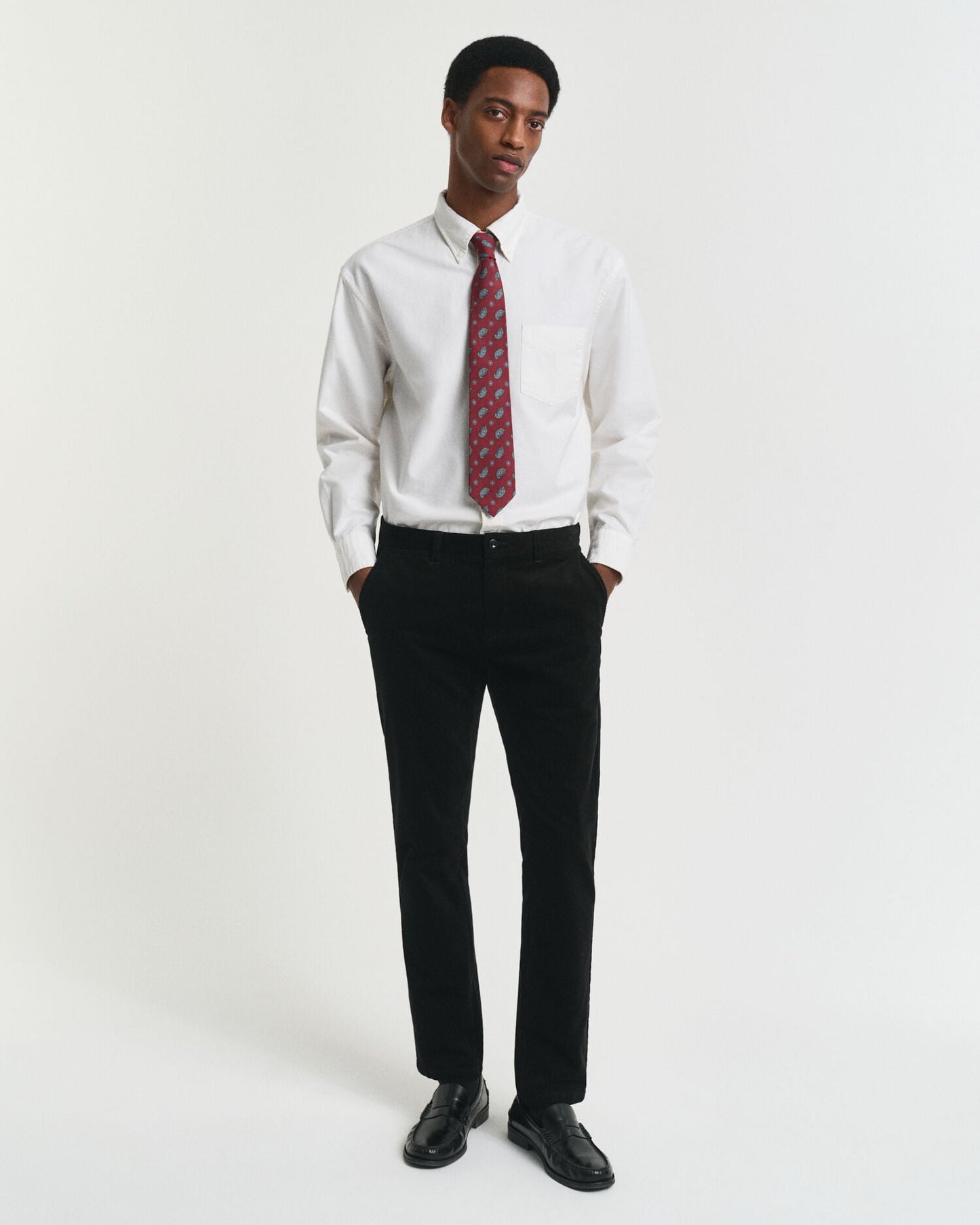 Slim Fit Corduroy Chinos