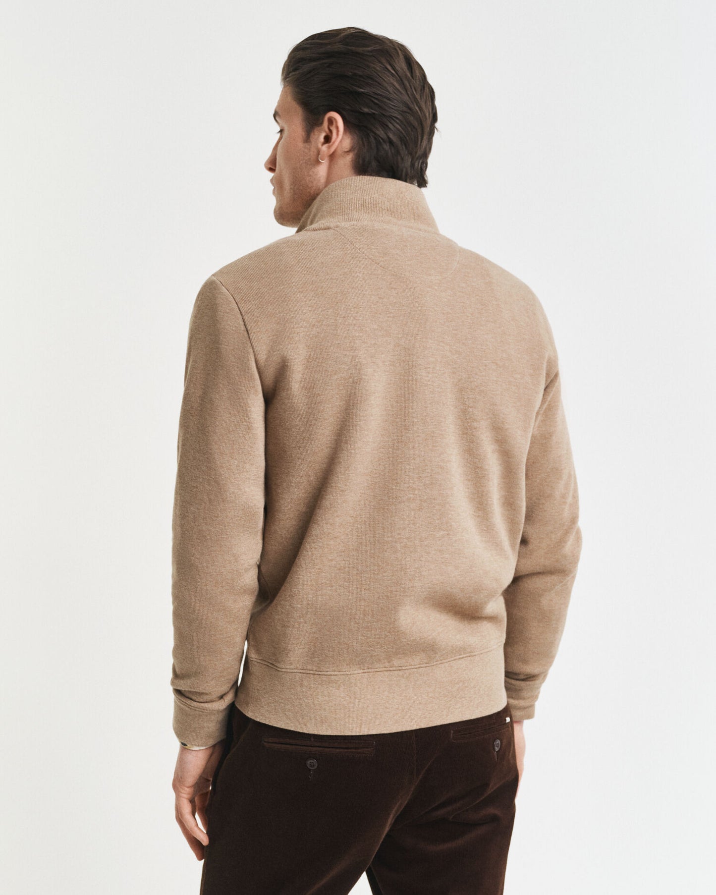 Sacker Rib Half-Zip Sweatshirt