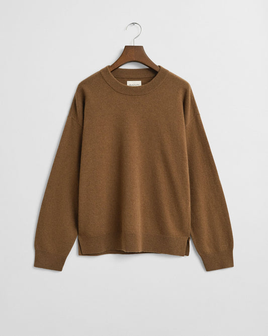 Superfine Lambswool Crew Neck Sweater